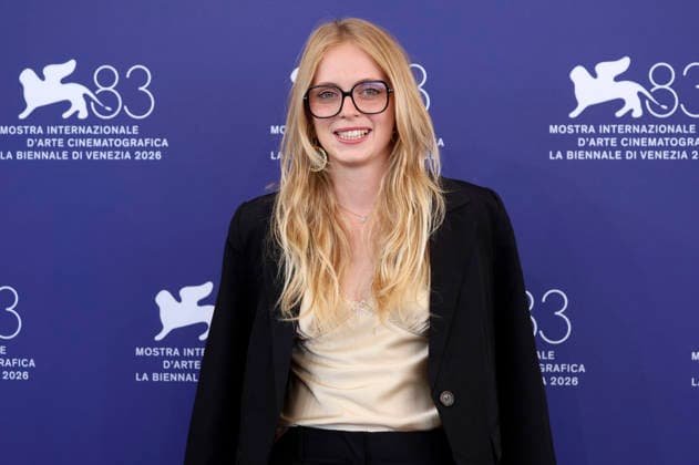 Celeste Kalis at the photo call for the film *Burgundy* at the 2026 Venice Biennale—the 83rd Venice International Film Festival—at the Palazzo del Casino in Venice, September 3, 2026 Foto:xD.xBedrosianx xFuturexImagex burgundy_6927