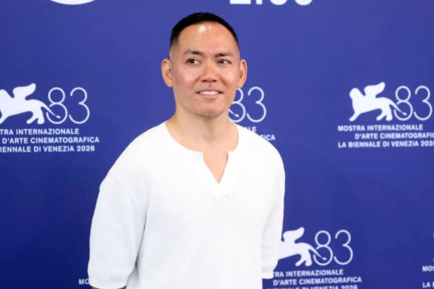 Erik Shirai at the photocall for the documentary *Sumo Spirit Weighs Nothing* at the 2026 Venice Biennale—the 83rd Venice International Film Festival—at the Palazzo del Casino in Venice, September 3, 2026 Foto:xD.xBedrosianx xFuturexImagex sumo_6906