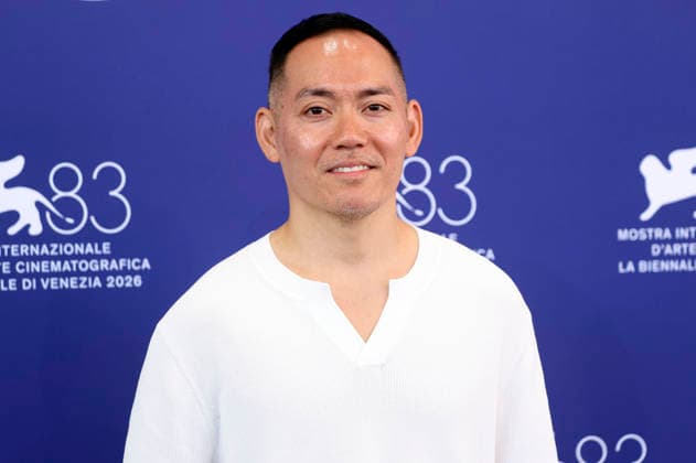Erik Shirai at the photocall for the documentary *Sumo Spirit Weighs Nothing* at the 2026 Venice Biennale—the 83rd Venice International Film Festival—at the Palazzo del Casino in Venice, September 3, 2026 Foto:xD.xBedrosianx xFuturexImagex sumo_6907