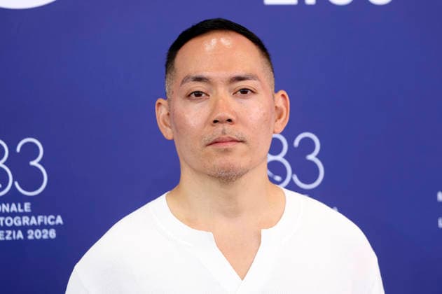 Erik Shirai at the photocall for the documentary *Sumo Spirit Weighs Nothing* at the 2026 Venice Biennale—the 83rd Venice International Film Festival—at the Palazzo del Casino in Venice, September 3, 2026 Foto:xD.xBedrosianx xFuturexImagex sumo_6908