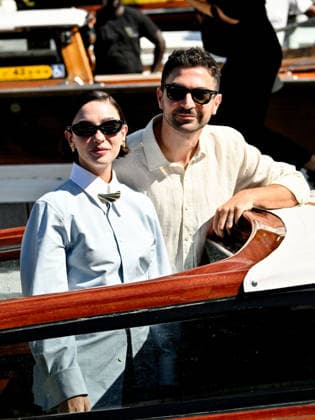 IPA88061694 - Venice, 83rd Venice International Film Festival 2026 - Day 2 - Arrivals at the Excelsior Hotel™s pier - Pictured: Matilda De Angelis, Nicola Sorcinelli  Copyright: xSimonexComix xPoolxPhotoxEventsx08x 88061694