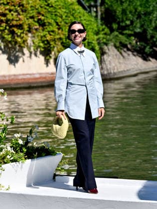 IPA88061706 - Venice, 83rd Venice International Film Festival 2026 Day 2 Arrivals at the Excelsior Hotel pier Pictured: MATILDA DE ANGELIS  Copyright: xSimonexComix xPoolxPhotoxEventsx08x 88061706