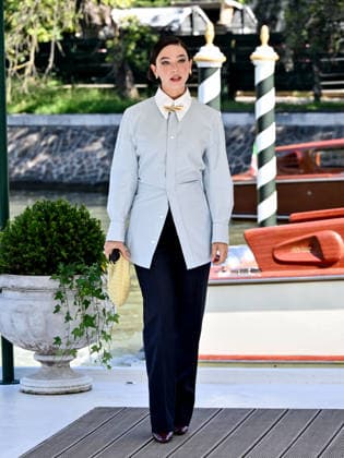 IPA88061716 - Venice, 83rd Venice International Film Festival 2026 - Day 2 - Arrivals at the Excelsior Hotel™s pier - Pictured: MATILDA DE ANGELIS  Copyright: xSimonexComix xPoolxPhotoxEventsx08x 88061716