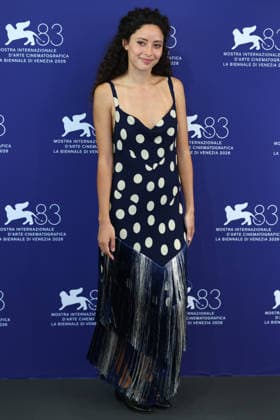 September 3, 2026, Venice Lido, Veneto, Italy: AILIN SALAS during the Wild Horse Nine photocall during the 83rd Venice Film Festival at Sala Grande in Venice Lido, Italy Venice Lido Italy  - ZUMAc179 20260903_zep_c179_026 Copyright: xMickaelxChavetx