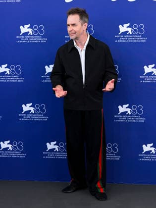 IPA88062560 - Venice, 83rd Venice International Film Festival 2026 - Day 2, still from the film Wild Horse Nine. Pictured: Sam Rockwell  Copyright: xAlbertoxTerenghix xPoolxPhotoxEventsx08x 88062560