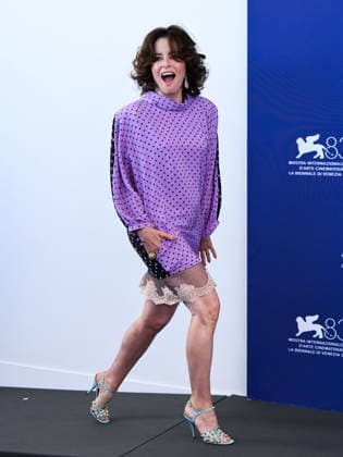 IPA88063102 - Venice, 83rd Venice International Film Festival 2026 - Day 2, Photocell film Wild Horse Nine. Pictured: Parker Posey  Copyright: xAlbertoxTerenghix xPoolxPhotoxEventsx08x 88063102