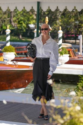 Natalia Paragoni at the Hotel Excelsior Venice Lido pier during the 83rd Venice International Film Festival on September 3, 2026, in Venice, Italy. Lucia Sabatelli, Venice, Italy  Copyright: xLuciaxSabatellix xBestimagexLuciaxSabatellix xBestimagex