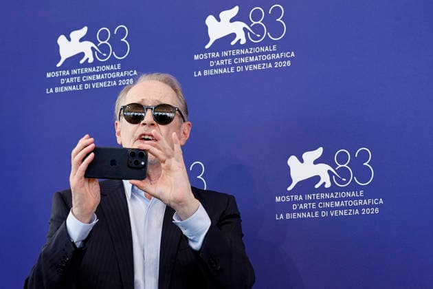 September 3, 2026, Venice, ITALY: US actor Steve Buscemi poses for the photocall of ˜Wild Horse Nine at the 83rd annual Venice International Film Festival, in Venice, Italy, 03 September 2026. The movie is presented in official competition Venezia 83 at the festival running from 02 to 12 September 2026. ANSA FABIO FRUSTACI. Venice ITALY  - ZUMAa110 20260903_zaf_a110_026 Copyright: xFabioxFrustacix
