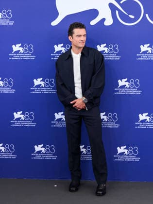 IPA88063588 - Venice, 83rd Venice International Film Festival 2026 - Day 2 - Photocall for *The Great Bucking Fastard*: Pictured: Orlando Bloom  Copyright: xAlbertoxTerenghix xPoolxPhotoxEventsx08x 88063588