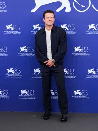 IPA88063590 - Venice, 83rd Venice International Film Festival 2026 - Day 2 - Photocall for *The Great Bucking Fastard*: Pictured: Orlando Bloom  Copyright: xAlbertoxTerenghix xPoolxPhotoxEventsx08x 88063590