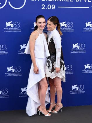 IPA88064102 - Venice, 83rd Venice International Film Festival 2026 - Day 2 - Photocall for *The Great Bucking Fastard*: Pictured: Rooney and Kate Mara  Copyright: xAlbertoxTerenghix xPoolxPhotoxEventsx08x 88064102