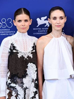IPA88064077 - Venice, 83rd Venice International Film Festival 2026 - Day 2 - Photocall for *The Great Bucking Fastard*: Pictured: Rooney and Kate Mara  Copyright: xAlbertoxTerenghix xPoolxPhotoxEventsx08x 88064077