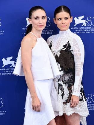 IPA88064096 - Venice, 83rd Venice International Film Festival 2026 - Day 2 - Photocall for *The Great Bucking Fastard*: Pictured: Rooney and Kate Mara  Copyright: xAlbertoxTerenghix xPoolxPhotoxEventsx08x 88064096