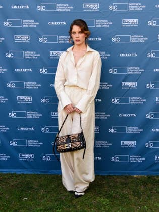 IPA88063132 - Venice, 83rd Venice International Film Festival 2026 - Day 2 - Photocall for *Il grande Giaffa*: Pictured: Carlotta Gamba  Copyright: xFrancescaxViecelix xFrancescaxViecelix 88063132