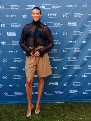 IPA88064249 - Venice, 83rd Venice International Film Festival 2026 - Day 2 - Photocall for *Il grande Giaffa*: Pictured: Chiara Vinci  Copyright: xFrancescaxViecelix xFrancescaxViecelix 88064249