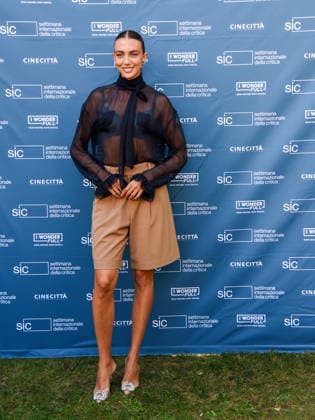 IPA88064248 - Venice, 83rd Venice International Film Festival 2026 - Day 2 - Photocall for *Il grande Giaffa*: Pictured: Chiara Vinci  Copyright: xFrancescaxViecelix xFrancescaxViecelix 88064248