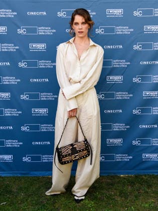 IPA88063159 - Venice, 83rd Venice International Film Festival 2026 - Day 2 - Photocall for *Il grande Giaffa*: Pictured: Carlotta Gamba  Copyright: xFrancescaxViecelix xFrancescaxViecelix 88063159
