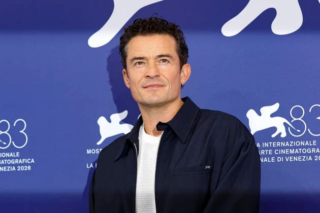 September 3, 2026, Venice, ITALY: British actor Orlando Bloom poses for the photocall of ˜Bucking Fastard at the 83rd annual Venice International Film Festival, in Venice, Italy, 03 September 2026. The movie is presented in official competition Venezia 83 at the festival running from 02 to 12 September 2026. ANSA FABIO FRUSTACI. Venice ITALY  - ZUMAa110 20260903_zaf_a110_041 Copyright: xFabioxFrustacix