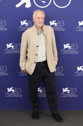 Venice 2026 Bucking Fastard Photocall NB Werner Herzog attending the Bucking Fastard Photocall as part of the 83th Venice International Film Festival at the Lido in Venice, Italy on September 03, 2025. Photo by Nasser Berzane ABACAPRESS.COM Venice Italy  Copyright: xBerzanexNasser ABACAx