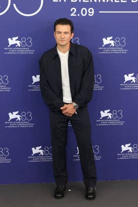 Venice 2026 Bucking Fastard Photocall NB Orlando Bloom attending the Bucking Fastard Photocall as part of the 83th Venice International Film Festival at the Lido in Venice, Italy on September 03, 2025. Photo by Nasser Berzane ABACAPRESS.COM Venice Italy  Copyright: xBerzanexNasser ABACAx