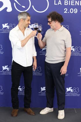 Venice 2026 Burgundy Photocall NB Gregory Kershaw, Michael Dweck attending the Burgundy Photocall as part of the 83th Venice International Film Festival at the Lido in Venice, Italy on September 03, 2025. Photo by Nasser Berzane ABACAPRESS.COM Venice Italy  Copyright: xBerzanexNasser ABACAx
