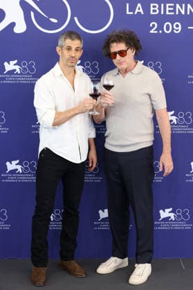 Venice 2026 Burgundy Photocall NB Gregory Kershaw, Michael Dweck attending the Burgundy Photocall as part of the 83th Venice International Film Festival at the Lido in Venice, Italy on September 03, 2025. Photo by Nasser Berzane ABACAPRESS.COM Venice Italy  Copyright: xBerzanexNasser ABACAx