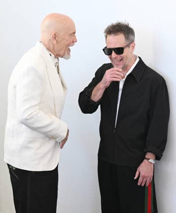 American actors John Malkovich and Sam Rockwell attend a photo call for Wild Horse Nine at the 83rd Venice Film Festival in Venice, Italy on Thursday, September 3, 2026.  VEN20260903104 RUNExHELLESTAD