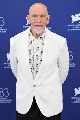 American actor John Malkovich attends a photo call for Wild Horse Nine at the 83rd Venice Film Festival in Venice, Italy on Thursday, September 3, 2026.  VEN20260903105 RUNExHELLESTAD