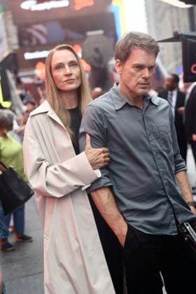 Uma Thurman and Michael C Hall are seen on the set of Dexter Uma Thurman and Michael C Hall are seen on the set of Dexter. 03 Sep 2026 Pictured: Uma Thurman and Michael C Hall are seen on the set of Dexter.  Copyright: xThexMegaxAgencyxSteveSands NewYorkNewswire MEGAx