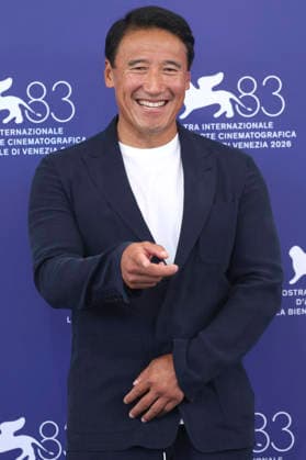 Jimmy Chin at the photocall for the documentary *Everest: The Other Side* at the 2026 Venice Biennale—the 83rd Venice International Film Festival—at the Palazzo del Casino in Venice, September 3, 2026 Foto:xD.xBedrosianx xFuturexImagex everest_6923
