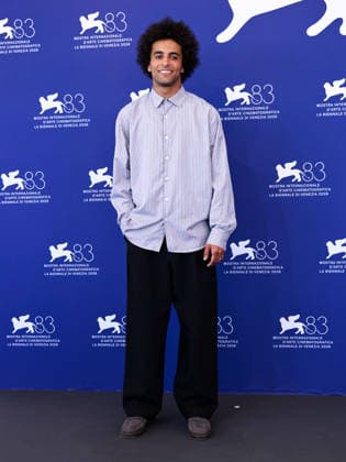 IPA88068124 - Venice, 83rd Venice International Film Festival 2026 - Day 2 - Nessun Dolore Photocall - Pictured: Ramzi Lafrindi  Copyright: xAlbertoxTerenghix xPoolxPhotoxEventsx08x 88068124