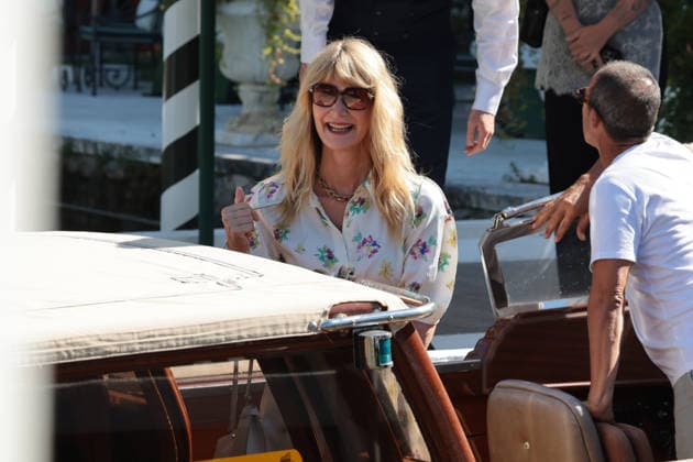 Celebrity Sightings - The 83rd Venice International Film Festival - US actress Laura Dern smiles at she stands at the Excelsior Pier during the 83rd Venice International Film Festival at Venice Lido, on September 3, 2026.  Copyright: xKazukoxWakayamax