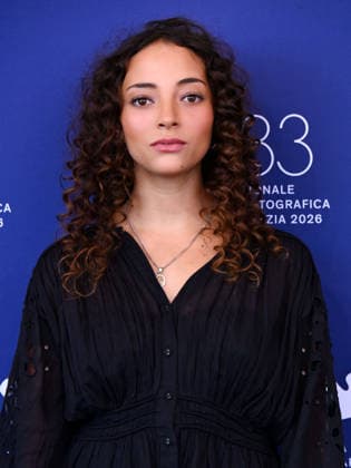 IPA88068077 - Venice, 83rd Venice International Film Festival 2026 - Day 2 - Nessun Dolore Photocall - Pictured: Beidja Yahiaoui  Copyright: xAlbertoxTerenghix xPoolxPhotoxEventsx08x 88068077