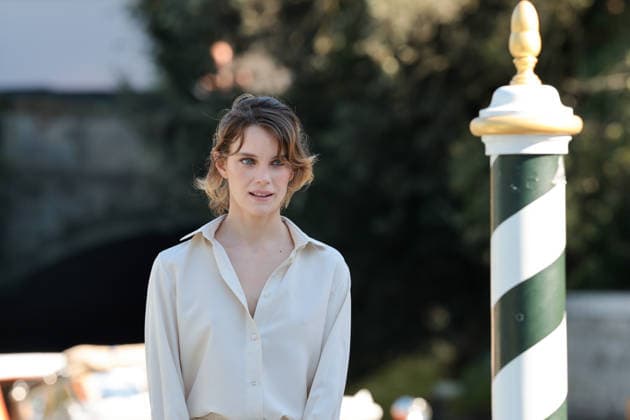 Celebrity Sightings - The 80th Venice International Film Festival - Carlotta Gamba is seen at the Hotel Excelsior Venice Lido pier during the 83rd Venice International Film Festival on September 03 2026 in Venice, Italy.  Copyright: xKazukoxWakayamax
