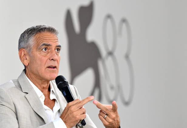 September 3, 2026, Venice, ITALY: US actor George Clooney attends an encounter-conversation at the 83rd annual Venice International Film Festival, in Venice, Italy, 03 September 2026. The 83rd edition of the Venice Film Festival runs from 02 to 12 September 2026. ANSA ETTORE FERRARI. Venice ITALY  - ZUMAa110 20260903_zaf_a110_054 Copyright: xEttorexFerrarix