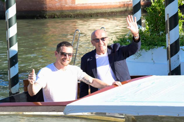 Jack O Connell and Danny Boyle departing from the pier of the Hotel Excelsior at the 2026 Venice Biennale, 83rd Venice International Film Festival, Venice, September 3, 2026 Foto:xA.xM.xTinghinox xFuturexImagex boyle_6910
