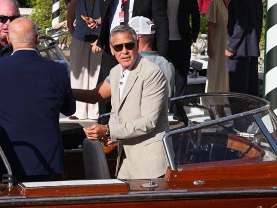 IPA88071499 - Venice, 83rd Venice International Film Festival 2026 - Arrivals at the Excelsior Hotel™s pier - Pictured: George Clooney  Copyright: xManuelexMangiarottix xPoolxPhotoxEventsx08x 88071499