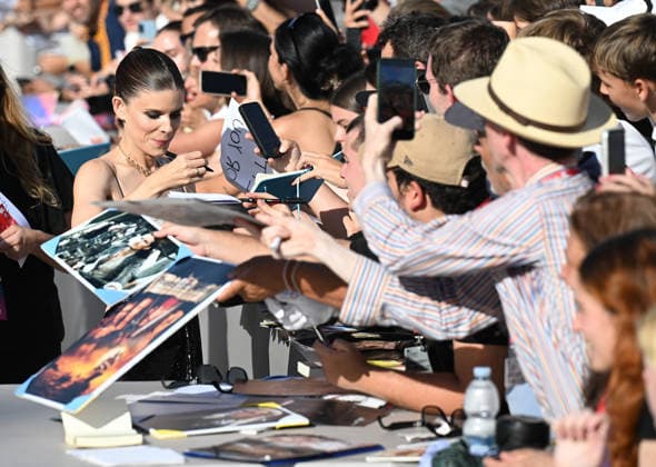 American actress Kate Mara attends the Bucking Fastard premiere at the 83rd Venice Film Festival in Venice, Italy on Thursday, September 3, 2026.  VEN20260903183 RUNExHELLESTAD