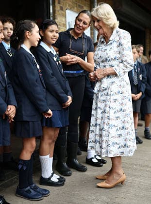 . 03 09 2026. London, United Kingdom. Queen Camilla during a visit at the Ebony Horse Club in London.  xPoolx xi-Imagesx IIM-26984-0016