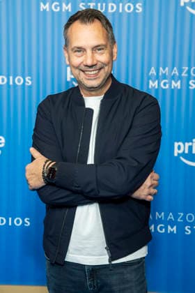 ABB PRIMEPK Sebastian Fitzek appears on the blue carpet at the Prime Video Presents 2026 media press line at Kino International on September 3, 2026, in Berlin, Germany