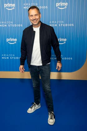 ABB PRIMEPK Sebastian Fitzek appears on the blue carpet at the Prime Video Presents 2026 media press line at Kino International on September 3, 2026, in Berlin, Germany