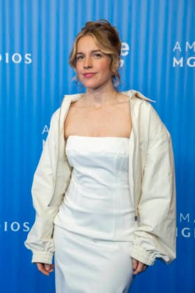 ABB PRIMEPK s Paula Kalenberg appears on the blue carpet at the Prime Video Presents 2026 media press line at Kino International on September 3, 2026, in Berlin, Germany