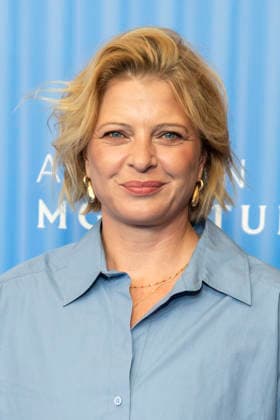 ABB PRIMEPK s Joerdis Triebel appeared on the blue carpet at the Media Press Line for Prime Video Presents 2026 at the Kino International on September 3, 2026, in Berlin, Germany