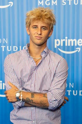 ABB PRIMEPK Theo Carow as a guest on the blue carpet at the Prime Video Presents 2026 media press line at Kino International on September 3, 2026, in Berlin, Germany