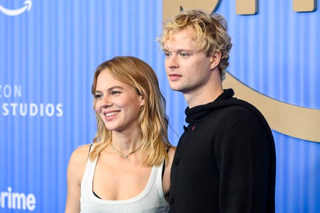 ABB PRIMEPK s Alicia von Rittberg and Edvin Endre appeared on the blue carpet at the Prime Video Presents 2026 media press line at Kino International on September 3, 2026, in Berlin, Germany