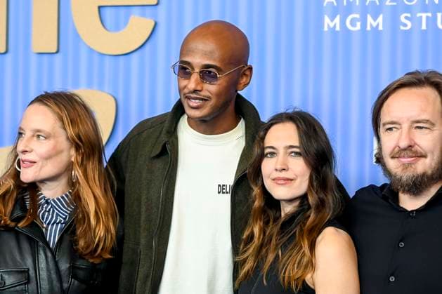 ABB PRIMEPK s Anne Ratte Polle, Tedros Teclebrhan, Silvana Damm, and Tom Berninger appeared on the blue carpet at the Media Press Line for Prime Video Presents 2026 at the Kino International on September 3, 2026, in Berlin, Germany