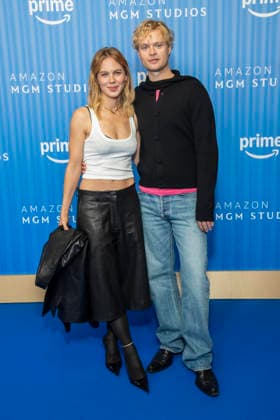 ABB PRIMEPK s Alicia von Rittberg and Edvin Endre appeared on the blue carpet at the Prime Video Presents 2026 media press line at Kino International on September 3, 2026, in Berlin, Germany