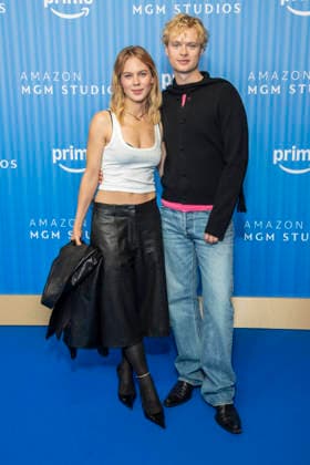 ABB PRIMEPK s Alicia von Rittberg and Edvin Endre appeared on the blue carpet at the Prime Video Presents 2026 media press line at Kino International on September 3, 2026, in Berlin, Germany
