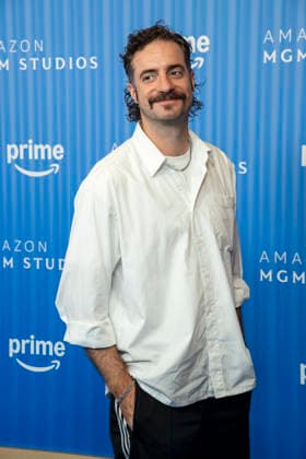 ABB PRIMEPK s Fridolin Sandmeyer appeared on the blue carpet at the Media Press Line for Prime Video Presents 2026 at the Kino International on September 3, 2026, in Berlin, Germany