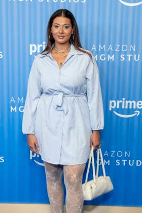 ABB PRIMEPK Manal Raga A Sabit made a guest appearance on the blue carpet at the Prime Video Presents 2026 media press line at Kino International on September 3, 2026, in Berlin, Germany